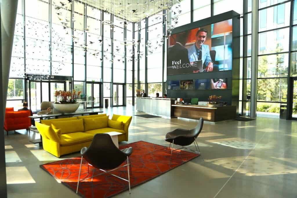 les locaus de l'entreprise AccorHotels