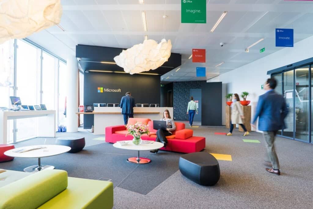 bureaux Microsoft innovants