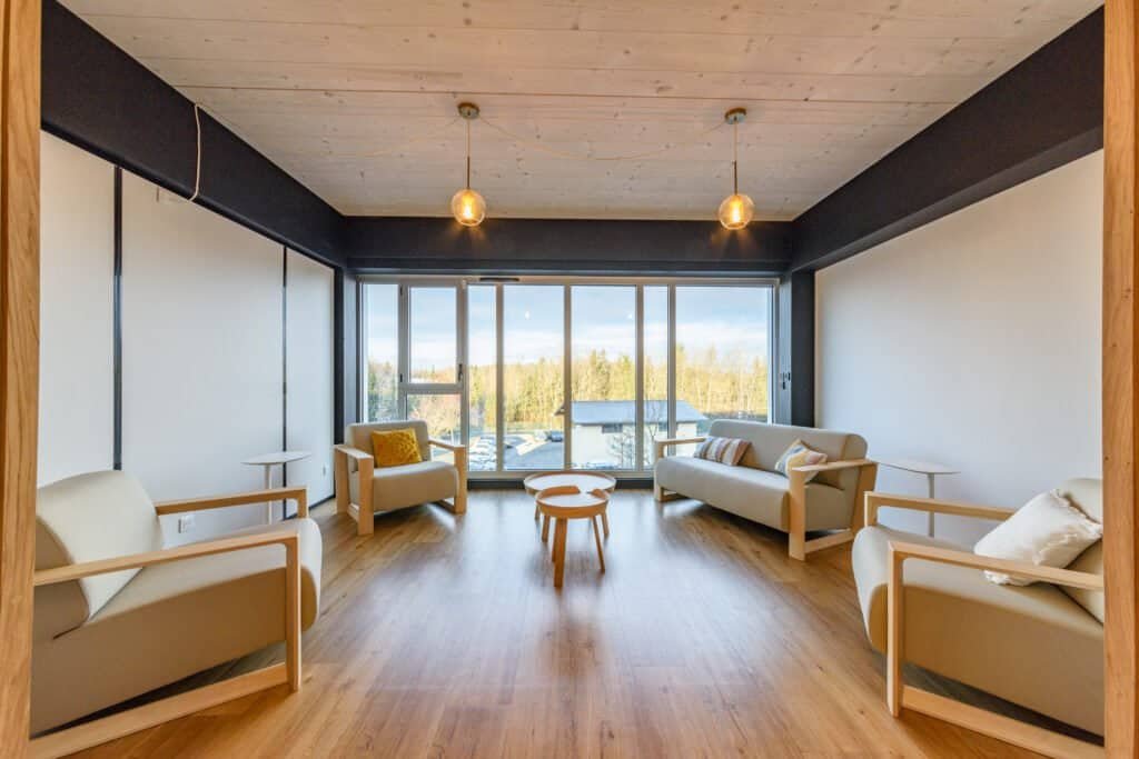 Salle de détente zen chez Pilot Pen France