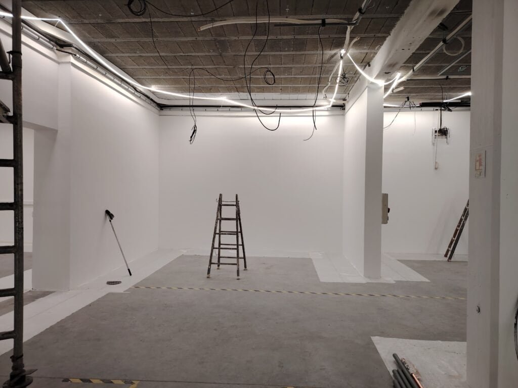 Rénovation zone de production