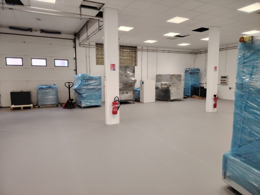 Rénovation zone de production